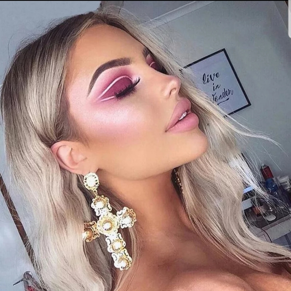Fashion Cross Earrings